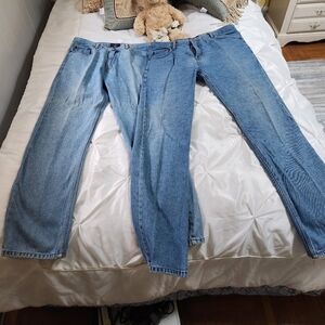 Classic Blue Architect Men's Jeans-regular 36x32